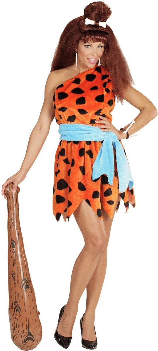 The Flintstones Kostuum | Flintstones Vrouw Stenen Tijdperk Kostuum | Large | Carnaval kostuum | Verkleedkleding